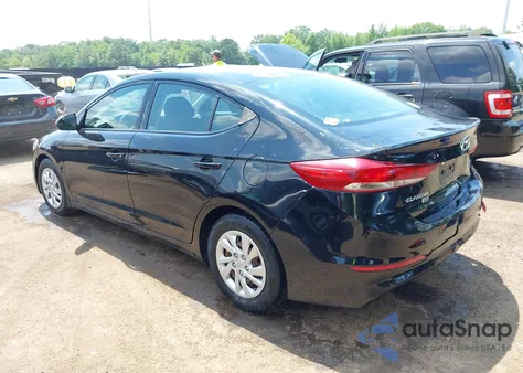 2018 Hyundai Elantra Se from USA, damaged, VIN 5NPD74LF9JH351191